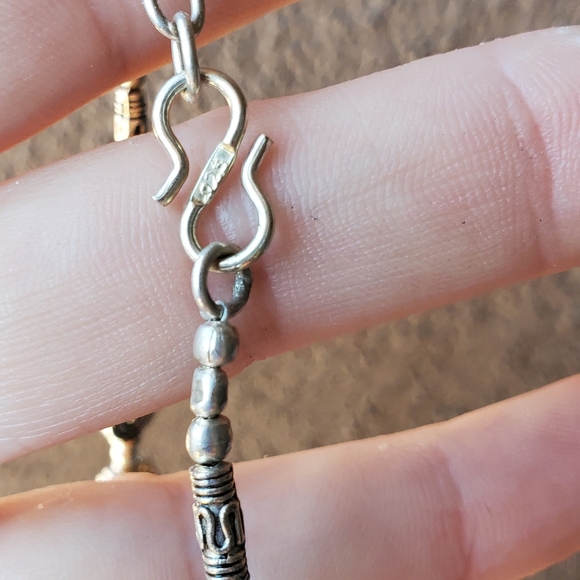 New Unique 925 Silver Tribal Necklace. - Picture 9 of 16